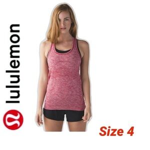 Lululemon Swiftly Tech Racerback size 4
Heathered Cranberry​​